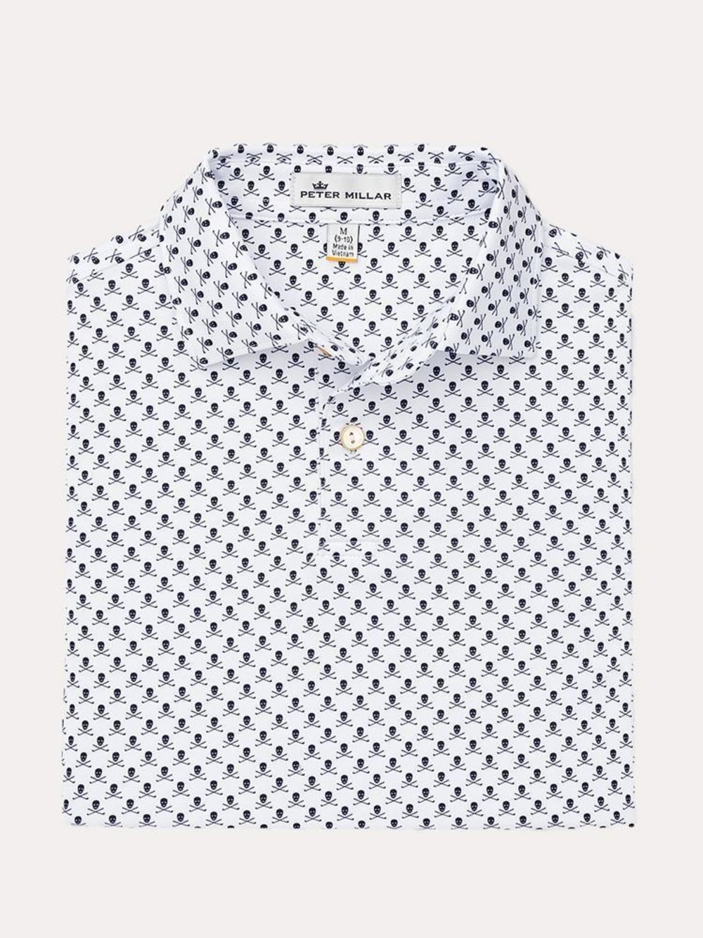 Boys' Taxes Printed Skulls And Clubs
Performance Polo